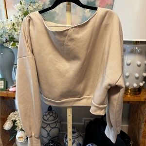 Blogilates for Target Off-Shoulder Sweatshirt